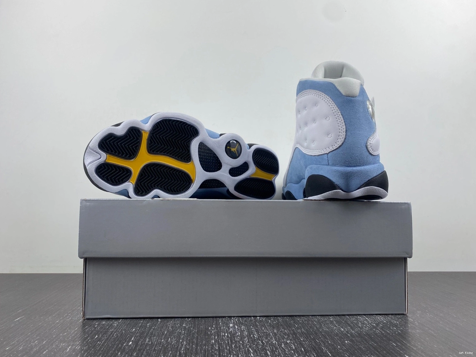 Air Jordan 414571-170 13 Grey” “Blue 0908